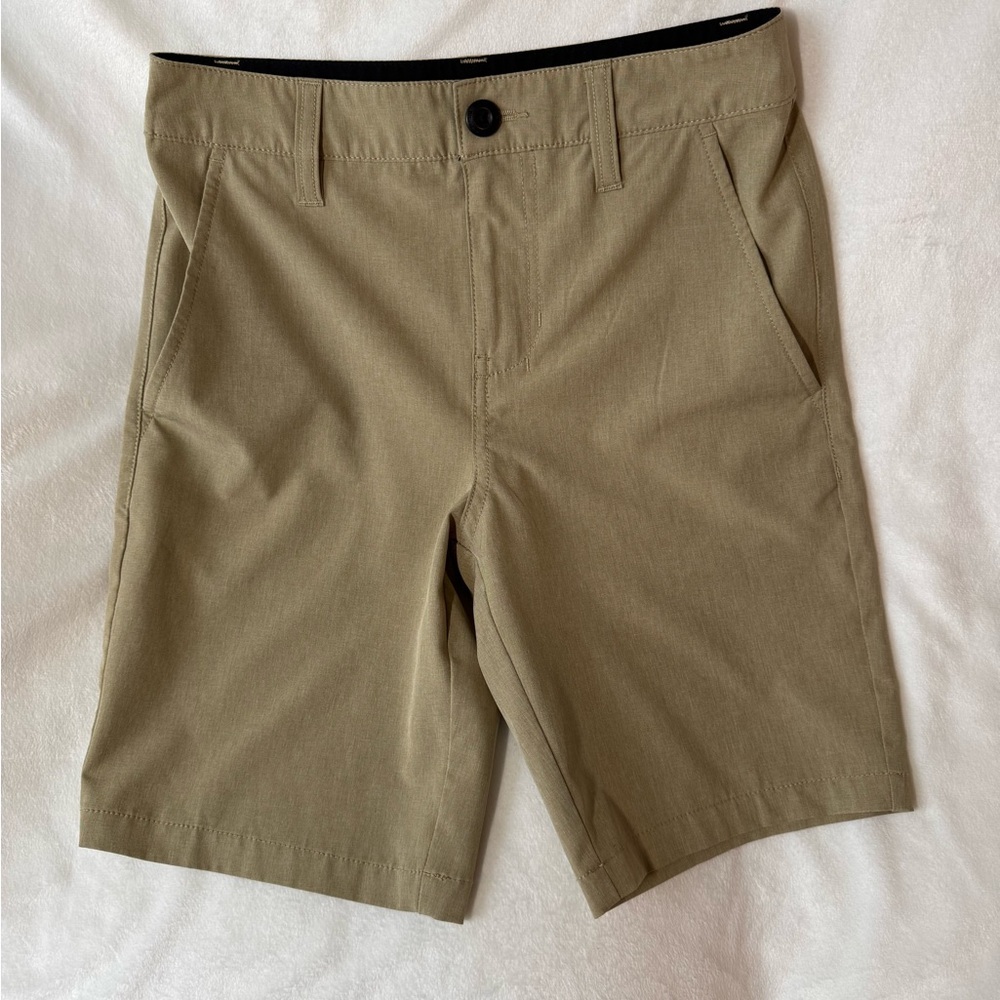 RSQ Boys Khaki hybrid short size 8